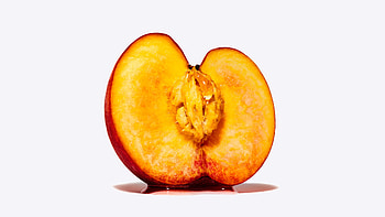 Clever peach preserves, Whole fruit utilization, Delectable skins, Nutritious pits HD wallpaper