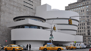 Guggenheim Museum, museum, architecture, new york city, taxis HD wallpaper