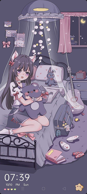 Aesthetic cute wallpap, art HD phone wallpaper