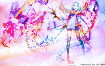 Limitless Imagination, miku, 01, rainbow, imagination, hatsune, limitless, vocaloid HD wallpaper