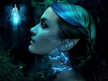 When I Hold My Screams In, fairy, abstract, fantasy, woman HD wallpaper