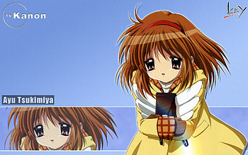 Kanon, anime girl, awesome, anime, art, beautiful, artistic HD wallpaper