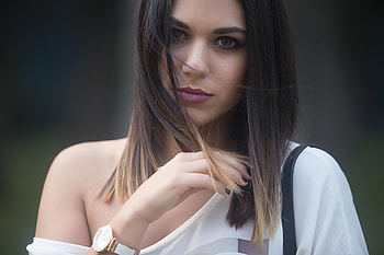 Short Hair Girl, girls, model HD wallpaper