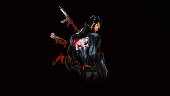 Punisher Lethal Charm, punisher, superheroes, artwork, art, digital-art, dark HD wallpaper
