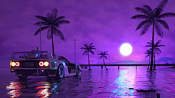 Retro Wave, Artistic HD wallpaper