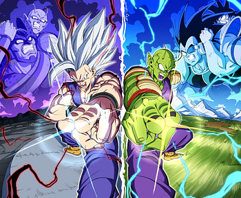 Gohan & Piccolo, Piccolo (Dragon Ball), Gohan Beast, Gohan (Dragon Ball), Anime, Dragon Ball Super: Super Hero HD wallpaper