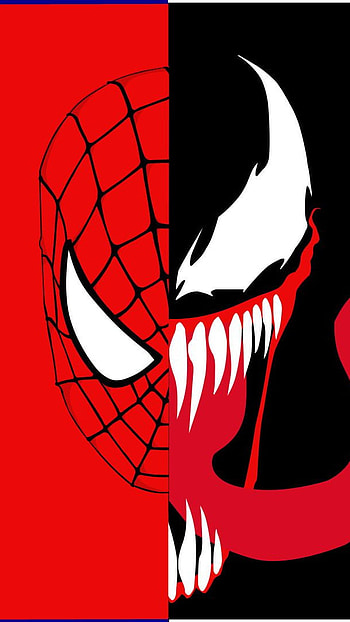 Venom n spider, anime HD phone wallpaper