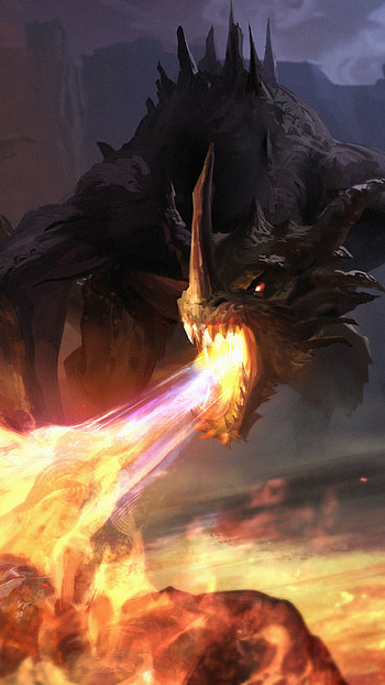 dragon, video game, Elden Ring HD phone wallpaper