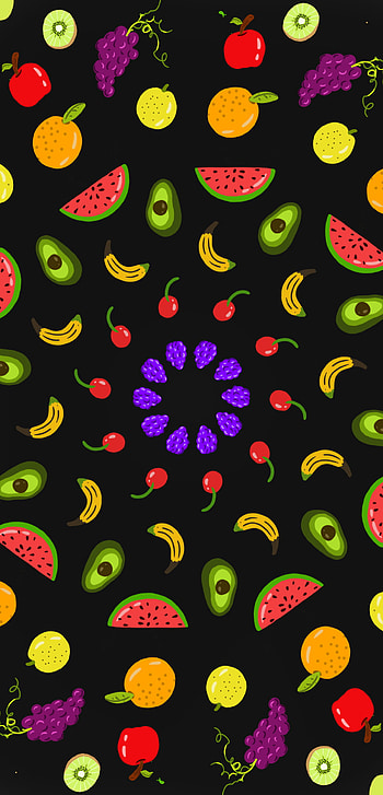 Fruit, magenta, Dibujo, art, Draw, Fruta HD phone wallpaper