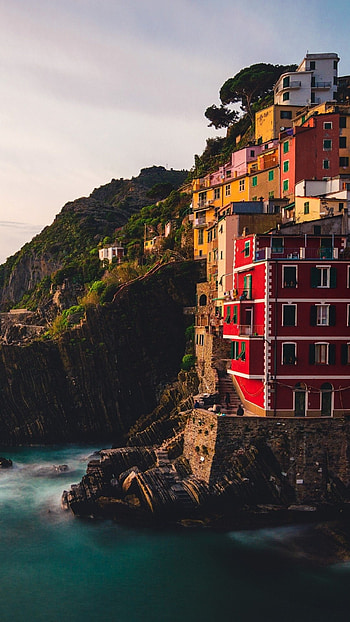 Cinque Terre, Coastal towns, Liguria, Italy HD phone wallpaper
