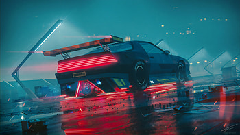 Cyberpunk Chevy Camaro , cyberpunk, camaro, artist, artwork, digital-art, artstation HD wallpaper