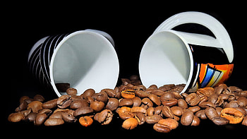 macro, food, coffee HD wallpaper