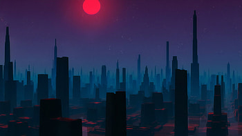 City Cyber Night Digital Art, digital-art, artist, artwork HD wallpaper