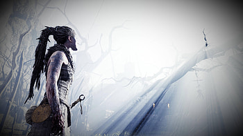 Hellblade, Striking , Unique backgrounds, Artistic visuals HD wallpaper