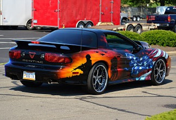 trans am paint job, trans am, musclecar, pontiac, car HD wallpaper