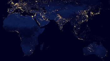 Space, Global Map HD wallpaper
