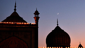 Mosque, Religious, India HD wallpaper