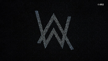 Alan Walker Typography , alan-walker, music, typography, artstation HD wallpaper