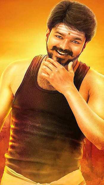 Nadigar Vijay, Mersal, vijay movie HD phone wallpaper