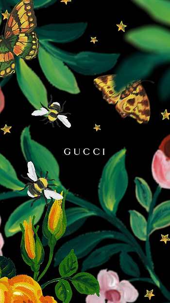 Gucci patterns, Bold prints, High-end style, Fashion statement HD phone wallpaper