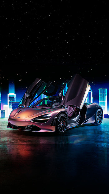 McLaren, automotive lighting, automotive parking light HD phone wallpaper