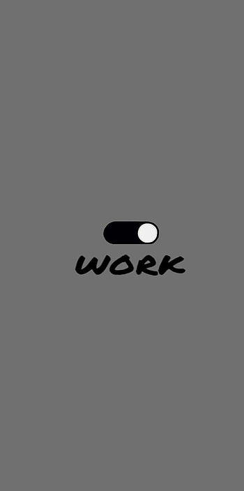 Work, monochrome graphy, symbol, work mood, work from home HD phone wallpaper