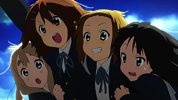 K-On!, ritsu, anime, yui, tsumugi, mio, k-on HD wallpaper
