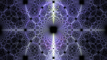 Purple White Fractal Pattern Lines Abstraction Abstract HD wallpaper