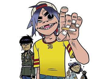 Gorillaz, music, hot, band, neverlame HD wallpaper