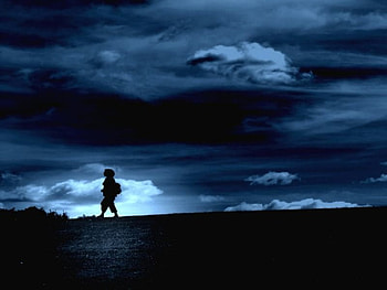 night passage, night, dark, passage HD wallpaper
