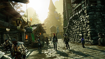 New World Game - Enchanting Settlement Scene, video game, New World HD wallpaper