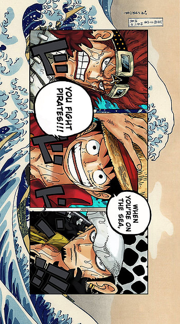 Luffy, Anime, Law, Kid, One Piece, Manga HD phone wallpaper
