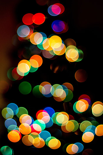 Abstract, Rainbow, Glare, Circles, Multicolored, Motley, Iridescent, Bokeh, Boquet HD phone wallpaper
