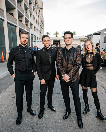 Brendon Urie, Panic at the Disco, Band's hues, Music lover's delight HD phone wallpaper