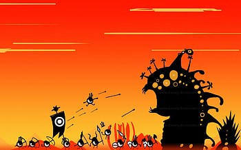 patapon, , monster, orange, nice, red, best, game, funny, happy, video, mausti HD wallpaper