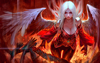 Angel And Demon HD wallpaper