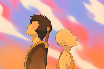 Zuko & Aang Dragons, Zuko (Avatar), Aang (Avatar), Avatar: The Last Airbender HD wallpaper