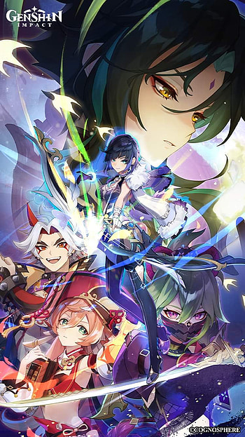 Genshin impact, Aventura, Videojuegos HD phone wallpaper