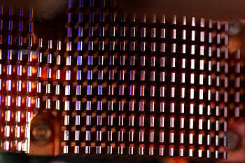 Macro, Structure, Surface, Metal, Metallic, Radiator HD wallpaper