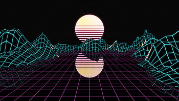 Retrowave Minimalist , retrowave, minimalist, minimalism, artist, digital-art HD wallpaper