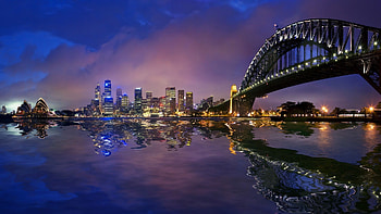 Sydney Harbor Bridge, Roar of opera house, Iconic harbor HD wallpaper