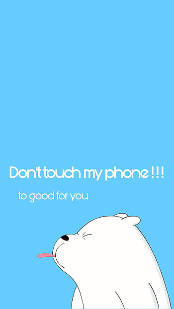 Dont Touch My Cute, dont touch my , cute HD phone wallpaper