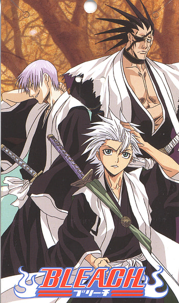 Bleach kenpachi hitsugaya gin, Minitokyo HD phone wallpaper