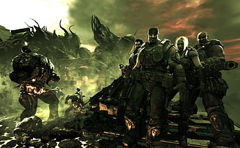 GOW - 4, marcus fenix, gears of war, gears, gow HD wallpaper