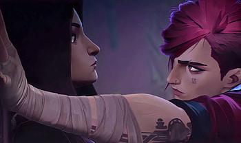 Vi & Caitlyn, Arcane, VI (League Of Legends), Caitlyn (League Of Legends), Arcane Season 2 HD wallpaper