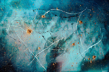 Abstract, Silhouette, Blur, Smooth, Paint, Glass, Stains, Spots HD wallpaper