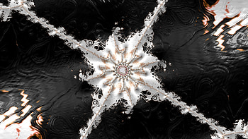 Trippy Psychedelic Fractal, black, white, artistic, Abstract, fractal, abstract black HD wallpaper