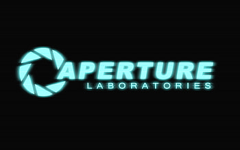 Aperture Science, portal, valve, orange box HD wallpaper