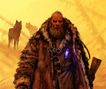 Günter in Siberia, fantasy, men HD wallpaper