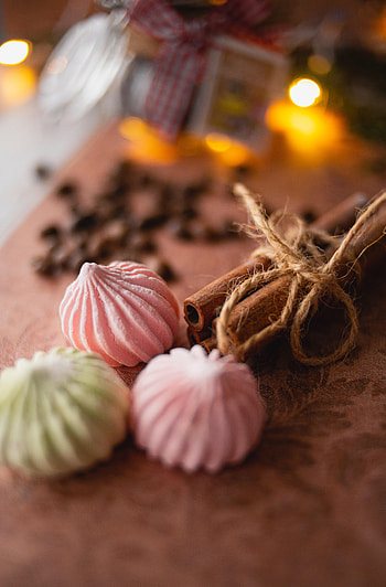 Food, Desert, Cinnamon, Sweet, Marshmallow, Zephyr HD phone wallpaper